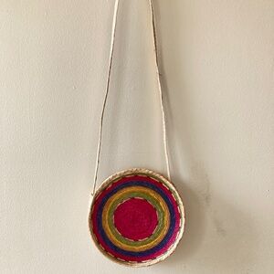 Wicked Raffia Multicolor Summer Crossbody Bag
